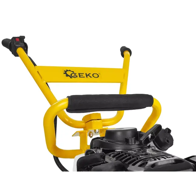 GEKO Beton trilrei 2 m met aluminium rei, transportwielen en 1,6 kW 4-takt motor