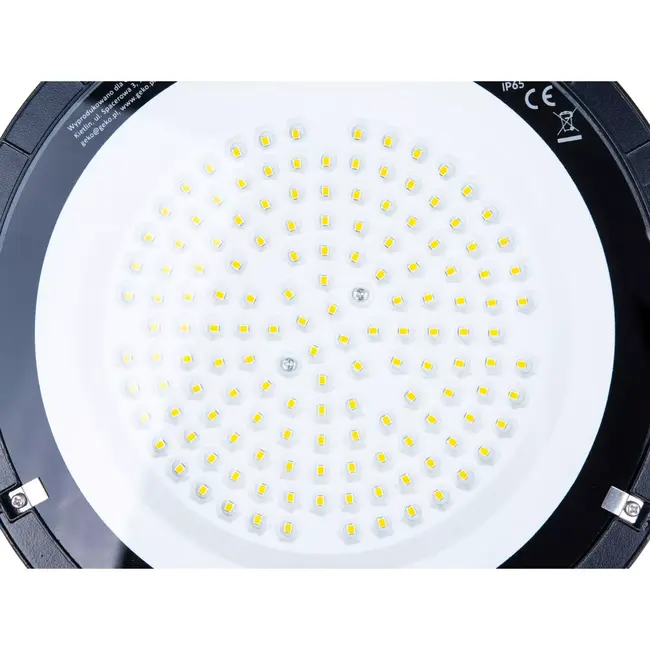 Keltin Industriële UFO lamp 100 W met 12000 lm, 4500 K neutraal wit licht en IP65 voor hal, werkplaats en magazijn