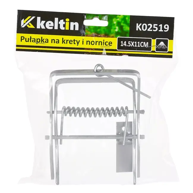 Keltin Mechanische Schaarval voor mollen en woelmuizen zonder chemicaliën voor tuin, gazon en volkstuin