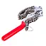 Tvardy Ketting oliefiltersleutel 60 - 105 mm met geharde stalen ketting, 180° draaibare kop en antislip handgreep voor auto-onderhoud en oliefilterdemontage.