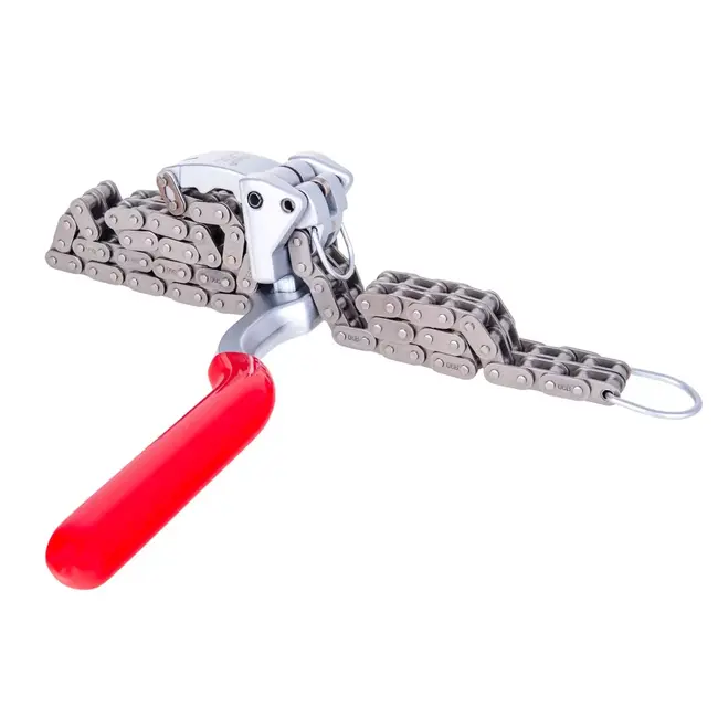 Tvardy Oliefiltersleutel met stalen ketting voor filters van 60 - 195 mm en links- of rechtsdraaiend gebruik