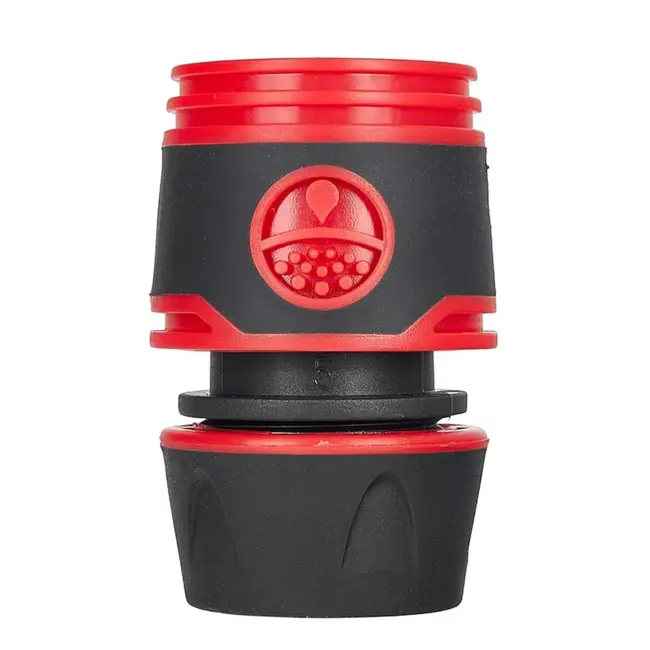 Tvardy Wandhaspel met 25 m tuinslang, automatische oprolfunctie en instelbare tuinspuit voor tuin en terras