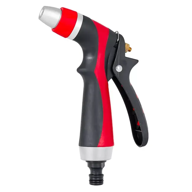 Tvardy Wandhaspel met 35 m tuinslang, automatische oprolfunctie en instelbare tuinspuit voor tuin en terras