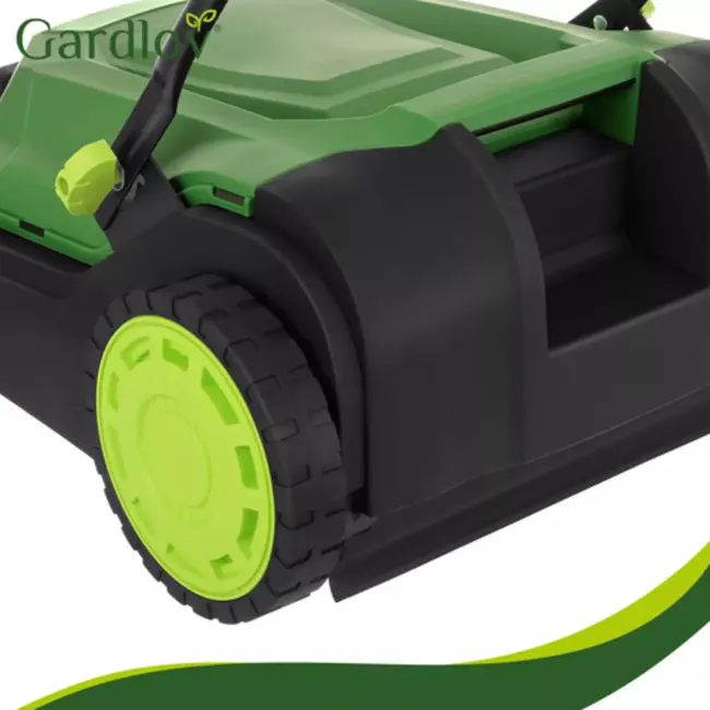 Gardlov Handmatige veegmachine voor terras, oprit en bestrating met 680 mm werkbreedte en capaciteit van 2100 m2 per uur