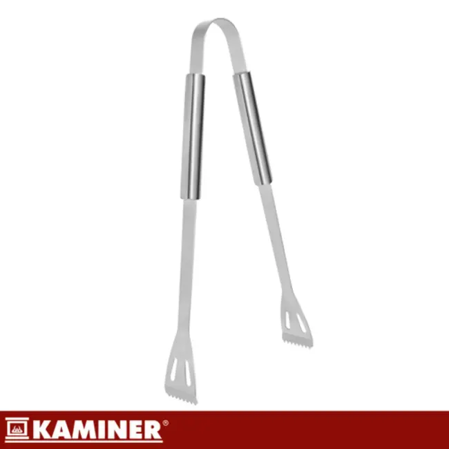 Kaminer Barbecue set met tang, spatel en borstel in stevige koffer voor tuin, camping en onderweg