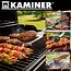 Kaminer Barbecue set met tang, spatel en borstel in stevige koffer voor tuin, camping en onderweg