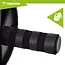 Trizand Compacte Buikspierroller met antislip handgrepen, profielwiel en EVA kniemat voor training thuis of onderweg