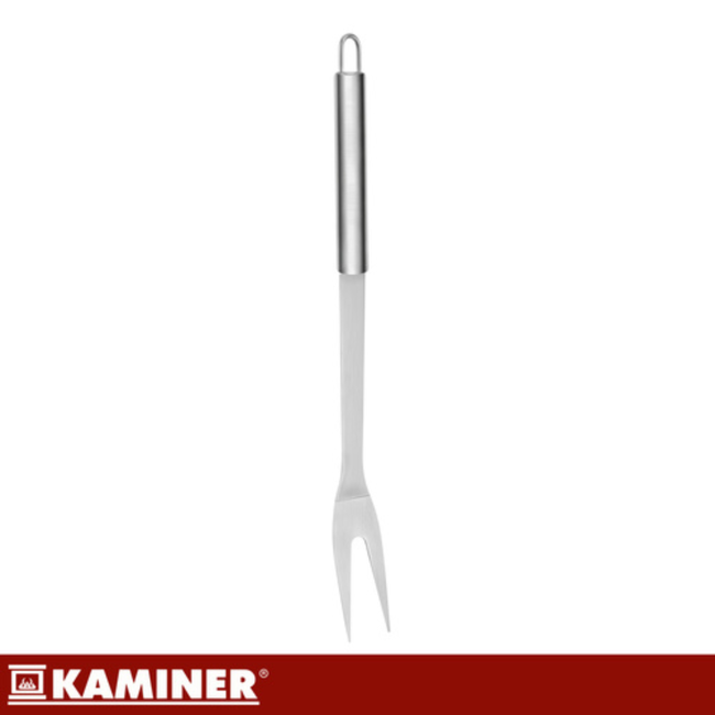 Kaminer 9-delige barbecue gereedschap set met koffer, zwart, roestvrij staal en siliconen