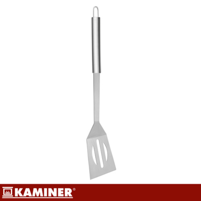 Kaminer 9-delige barbecue gereedschap set met koffer, zwart, roestvrij staal en siliconen