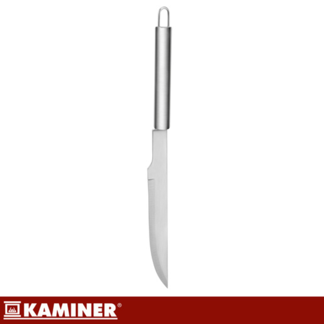 Kaminer 6-delige grillgereedschap set met koffer, zwart, roestvrij staal en siliconen