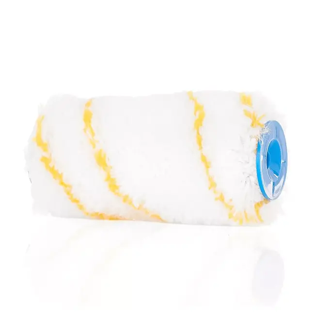 GEKO Verfroller - polyacryl - gouden draad - 15 cm - 30 mm