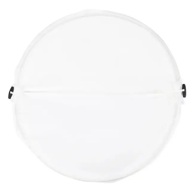 Benson Opvouwbare witte wasmand 79 liter met Ø 45 cm en 60 cm hoogte, compact op te bergen voor thuis en vakantie