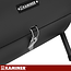 Kaminer Draagbare barbecue met deksel, 2 roosters en thermometer 36,5 x 28 x 41,5 cm