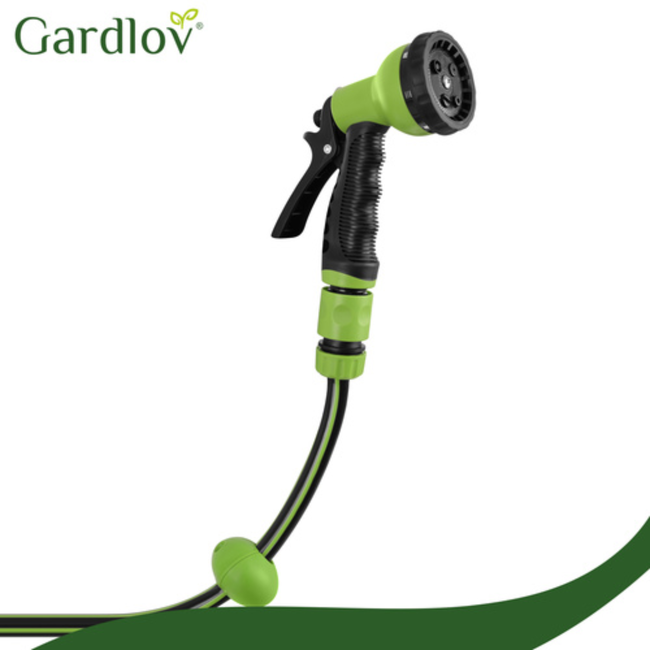 Gardlov Automatische wandslanghaspel met 30 m slang en 7 standen sproeipistool