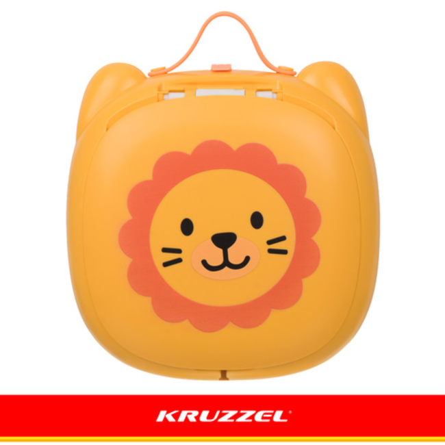 Kruzzel Draagbaar kinderpotje Leeuw opvouwbaar voor auto, camping en onderweg