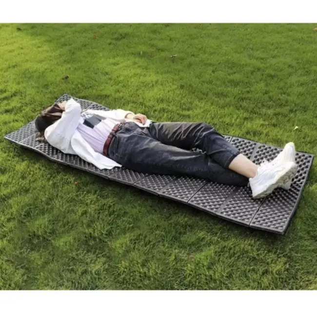 Trizand Opvouwbare Slaapmat - 180 x 60 x 1 cm : Comfort en Isolatie voor Elk Avontuur