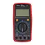 Benson Rode digitale multimeter met LCD scherm en meetbereik tot 1000 V en 20 A