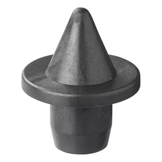 ProPlus Puntdop - Kunststof - Ø 25 mm - Zwart - Multifunctioneel