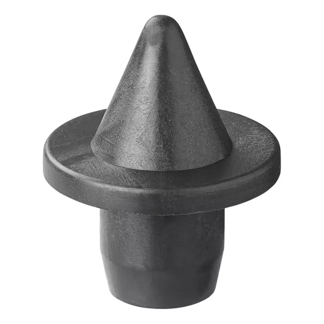 ProPlus Puntdoppen - Kunststof - Ø 25 mm - Zwart - Set van 4