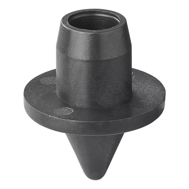 ProPlus Puntdoppen - Kunststof - Ø 25 mm - Zwart - Set van 4