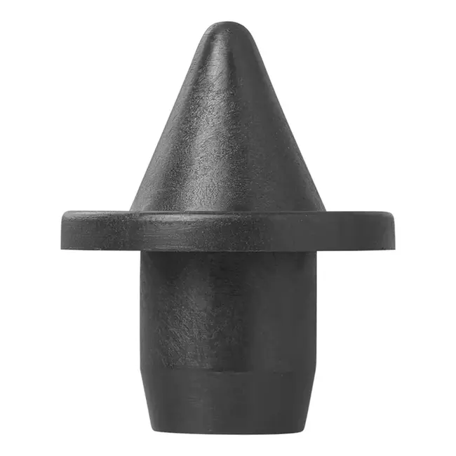 ProPlus Puntdoppen - Kunststof - Ø 25 mm - Zwart - Set van 4