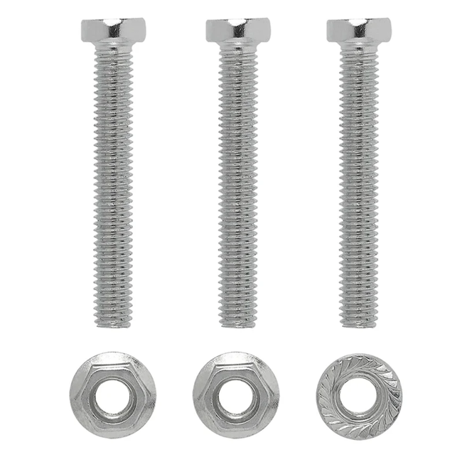 ProPlus Schroevenset voor stekkerdoos - 6-delig - M8 x 34 mm - hoogwaardig materiaal