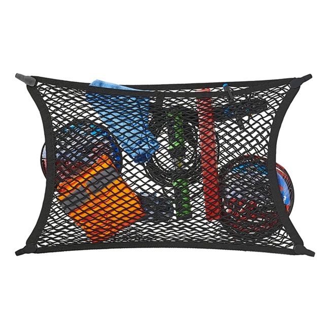 ProPlus Elastisch bagagenet - dubbel met kunststof haken - 80 x 60 cm