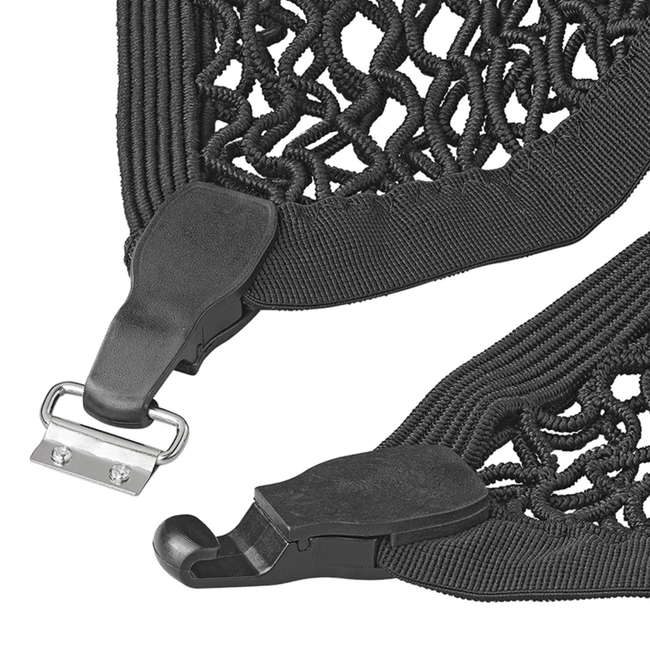 ProPlus Elastisch bagagenet - dubbel met kunststof haken - 80 x 60 cm