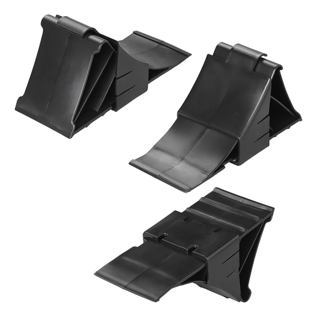 ProPlus Wielkeg met houder - kunststof - 220 x 100 x 90 mm - zwart