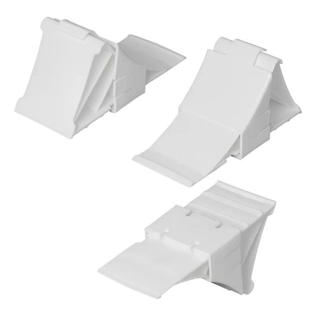 ProPlus Wielkeg met houder - kunststof - 220 x 100 x 90 mm - wit