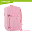 Trizand Roze 2-in-1 handbagage rugzak 40 x 25 x 20 cm met 7 vakken en anti-diefstalvak