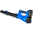 GEKO Draadloze bladblazer 21 V met 2 x 4000 mAh accu en luchtsnelheid tot 260 km/h