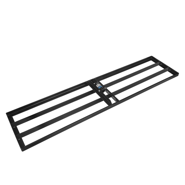 GEKO Handmatige grondvlakker 120 x 30 cm met stalen frame voor gazon en bestrating