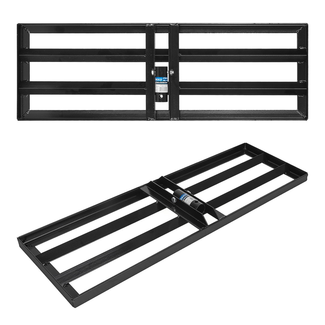 GEKO Handmatige grondvlakker 75 x 25 cm met stalen frame voor tuin en bestrating