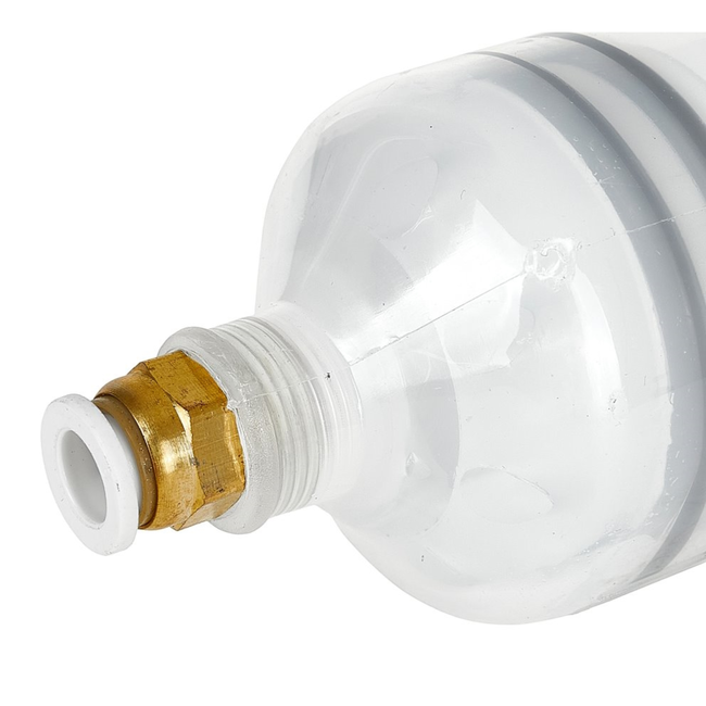 GEKO Vloeistof extractor 500 ml met schaalverdeling en 2 slangen voor werkplaats en garage