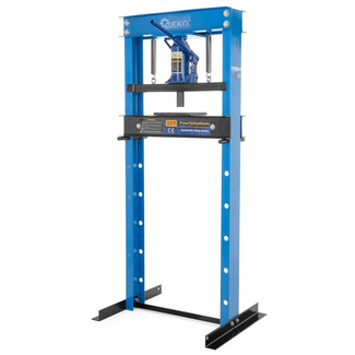 GEKO 20 ton hydraulische pers met verstelbare tafel en 180 mm slag