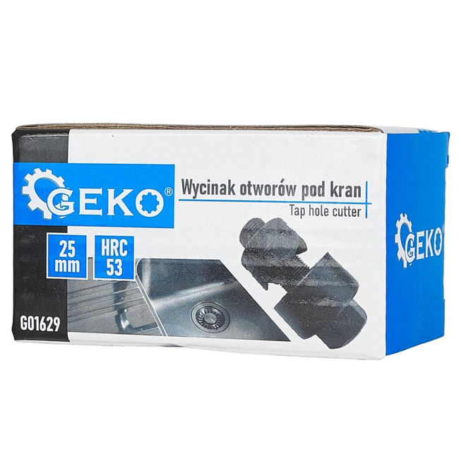 GEKO Gatenfrees 25 mm van 40CR staal voor nauwkeurig snijwerk in metaal