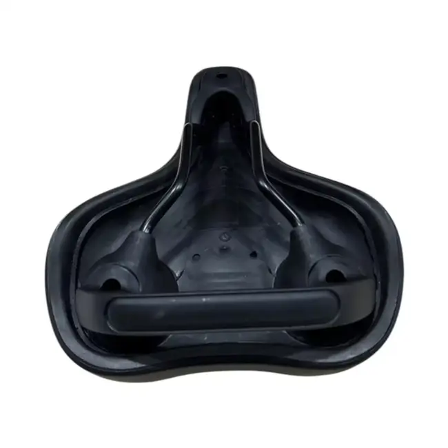 Selle Comfort Comfortabel zadel voor e-bikes - medium - zwart - met handvat - zonder strop