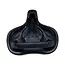 Selle Comfort Comfortabel zadel voor e-bikes - medium - zwart - met handvat - zonder strop