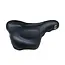Selle Comfort Comfortabel zadel voor e-bikes - medium - zwart - met handvat - zonder strop