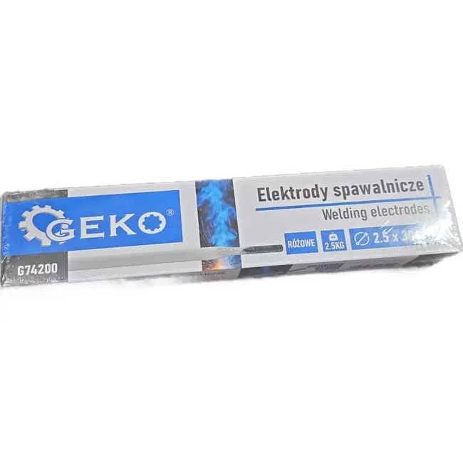 GEKO Rutiel elektroden - veelzijdig lassen - roze - 2,5 mm x 300 mm