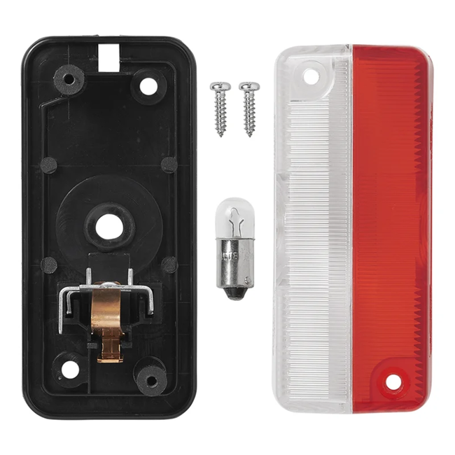 ProPlus Breedtelicht - Rood en Wit - 92 x 42 mm - 12V - Inclusief gloeilampje