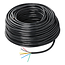 ProPlus 7-polige aanhangwagenkabel - 50 meter - 0,75 mm dikte - zwart