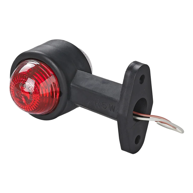 ProPlus Breedtelicht - Rood en Wit - 120 mm - 12 Volt - Inclusief Bedrading