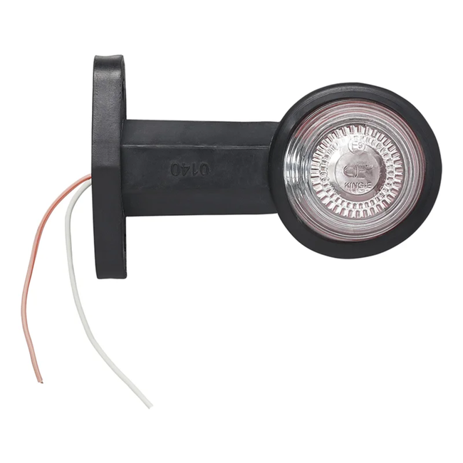 ProPlus Breedtelicht - Rood/Wit - Recht - 120 mm - 12 Volt - Inclusief Gloeilampje