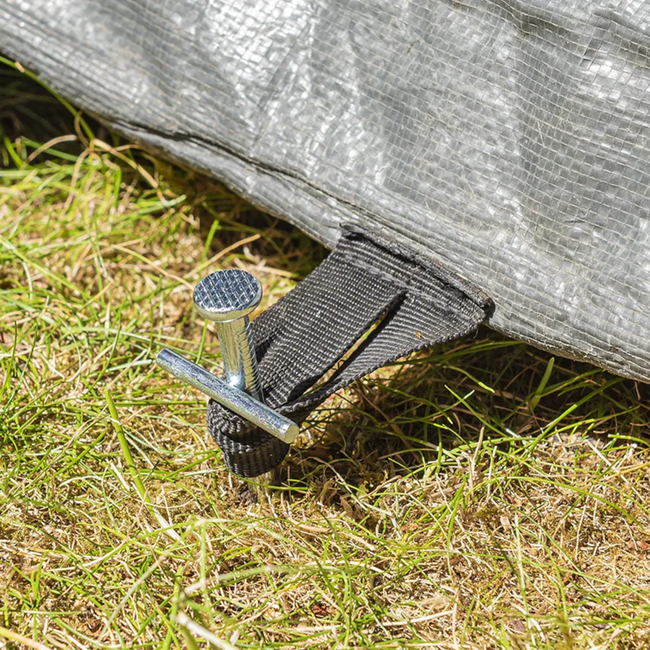 ProPlus Rotspen met dwarspen - metaal - 23 cm - set van 6 stuks