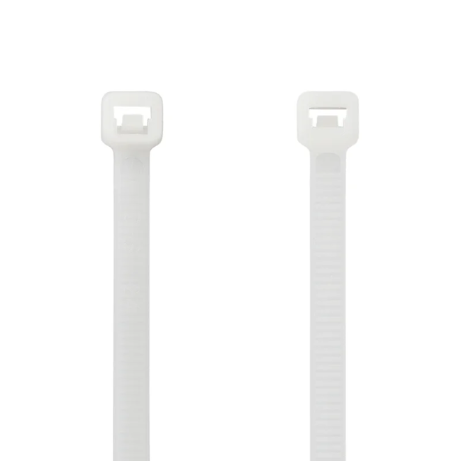 ProPlus Kabelbinders - 280 x 4.5 mm - 50 stuks - Wit - Hoge treksterkte - Breed temperatuurbereik