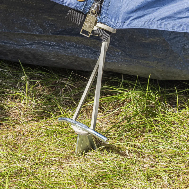 ProPlus Tentharing 30 cm - Gegalvaniseerd Staal - T-profiel voor Extra Grip