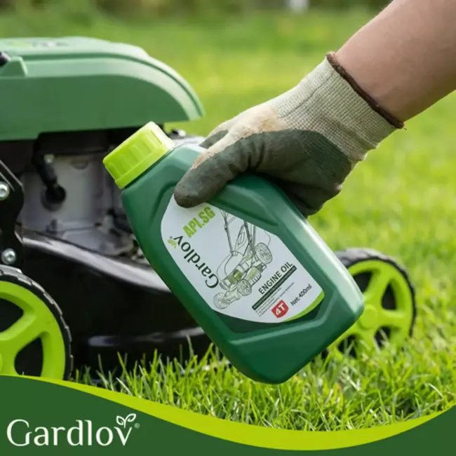 Gardlov Krachtige benzine grasmaaier met 50 liter opvangbak en 8 maaihoogtes en 40,6 cm maaibreedte