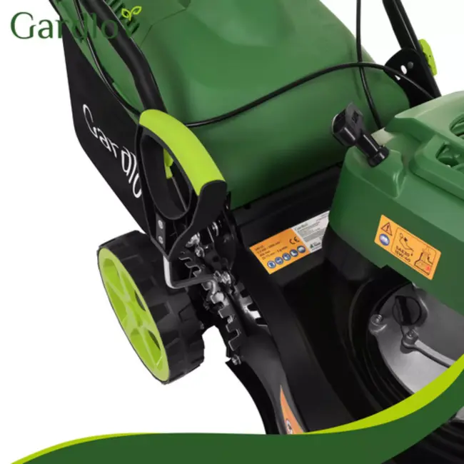 Gardlov Krachtige benzine grasmaaier met 50 liter opvangbak en 8 maaihoogtes en 40,6 cm maaibreedte